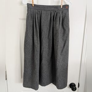 Vintage Wool Blend Skirt